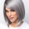 Vada by Amore in Smoky Gray Rooted - Front